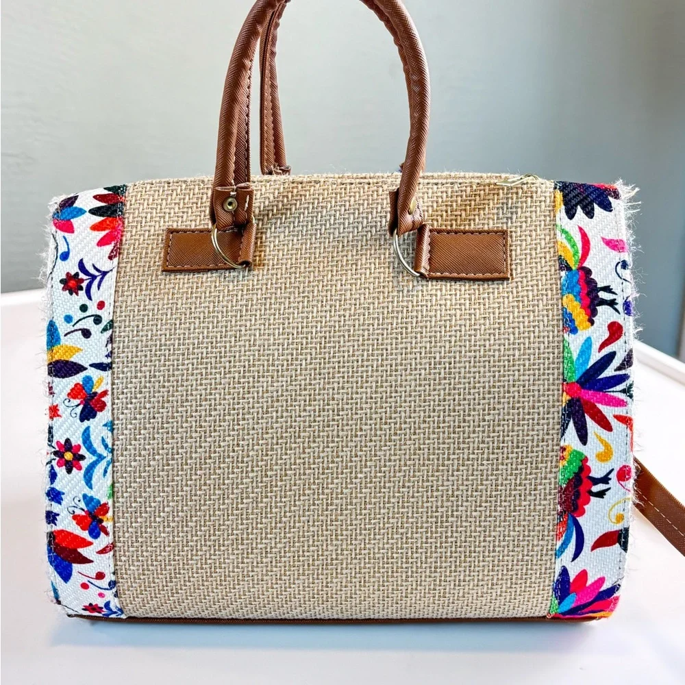 Belo Horizonte Handbag Shoulder Strap New Vacation Resort Brazil Tropical Tribal